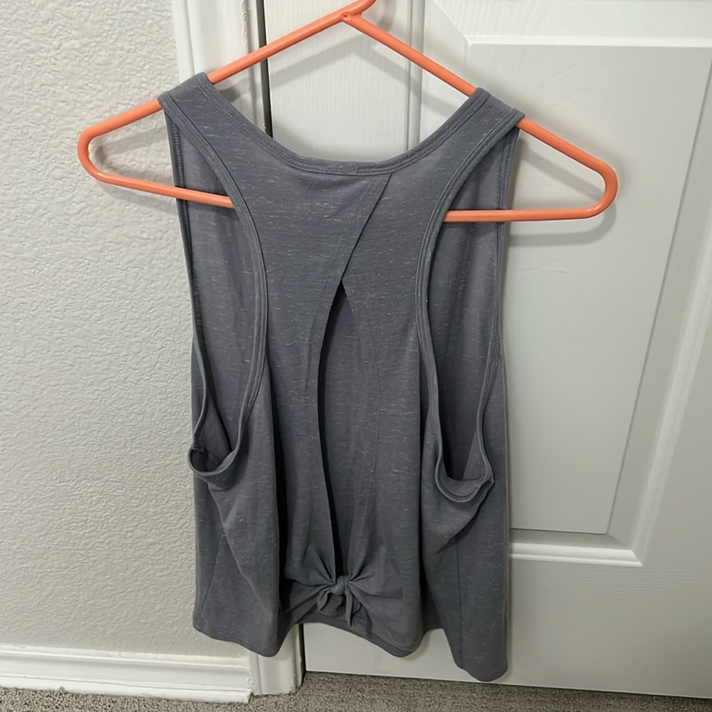 Light gray Open back Tanktop - Picture 2 of 2